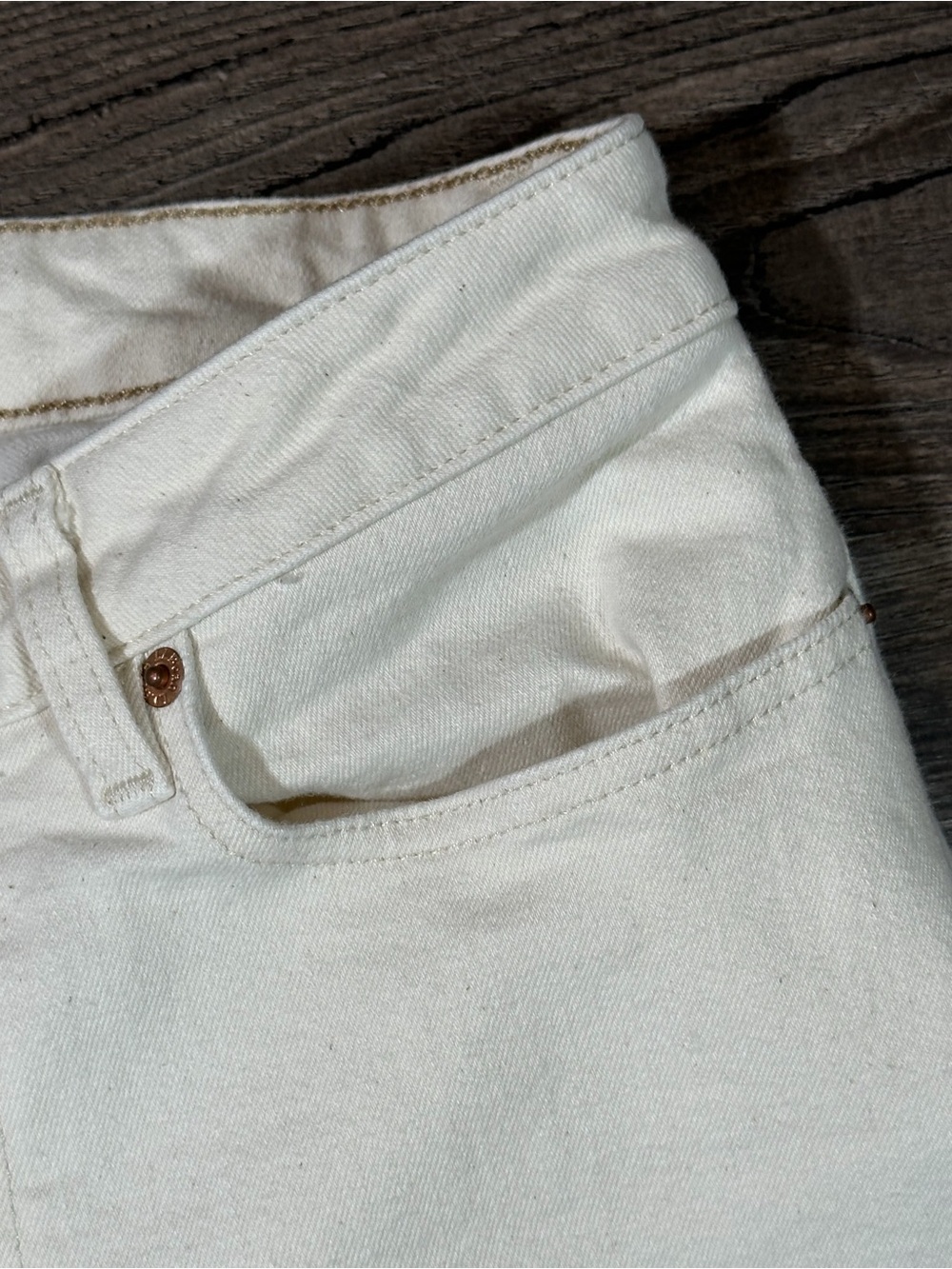 L.L. BEAN BEANFLEX Slim Leg Classic Fit Natural Tencel Lyocell Jeans 6 Petite - Picture 5 of 13